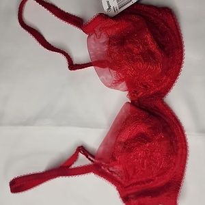 Paramour Red Lace Bra